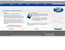 Tablet Screenshot of europeripherals.com